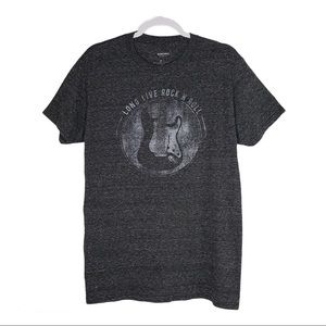 gray graphic shirt